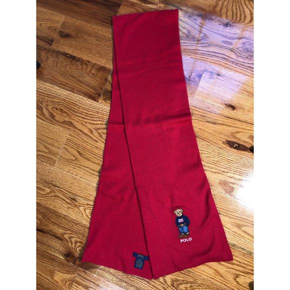RALPH LAUREN POLO BEAR SCARF ♥️ - Picture 4 of 5